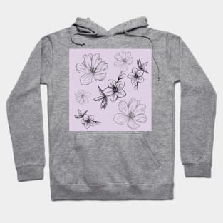 Botanical floral Hoodie